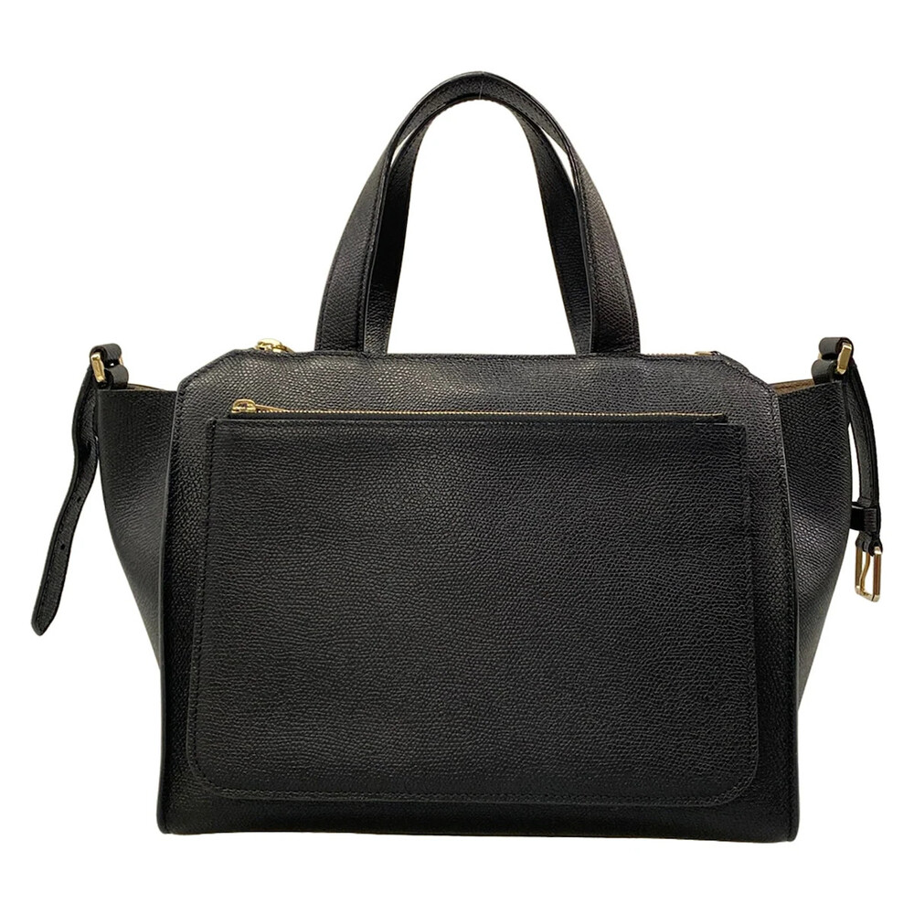 Valextra Medium Passepartout Tote Black #330354V11B